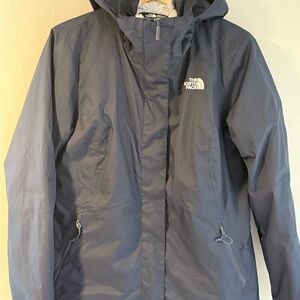 The North Face Navy Blue Women’s Carto Mono Triclimate Hooded Jacket